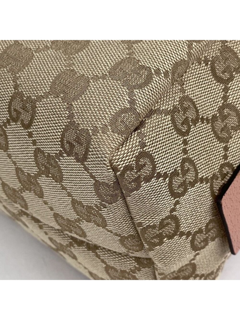 Gucci Handbag GG Pattern Canvas Beige Pink - Picture 3 of 6